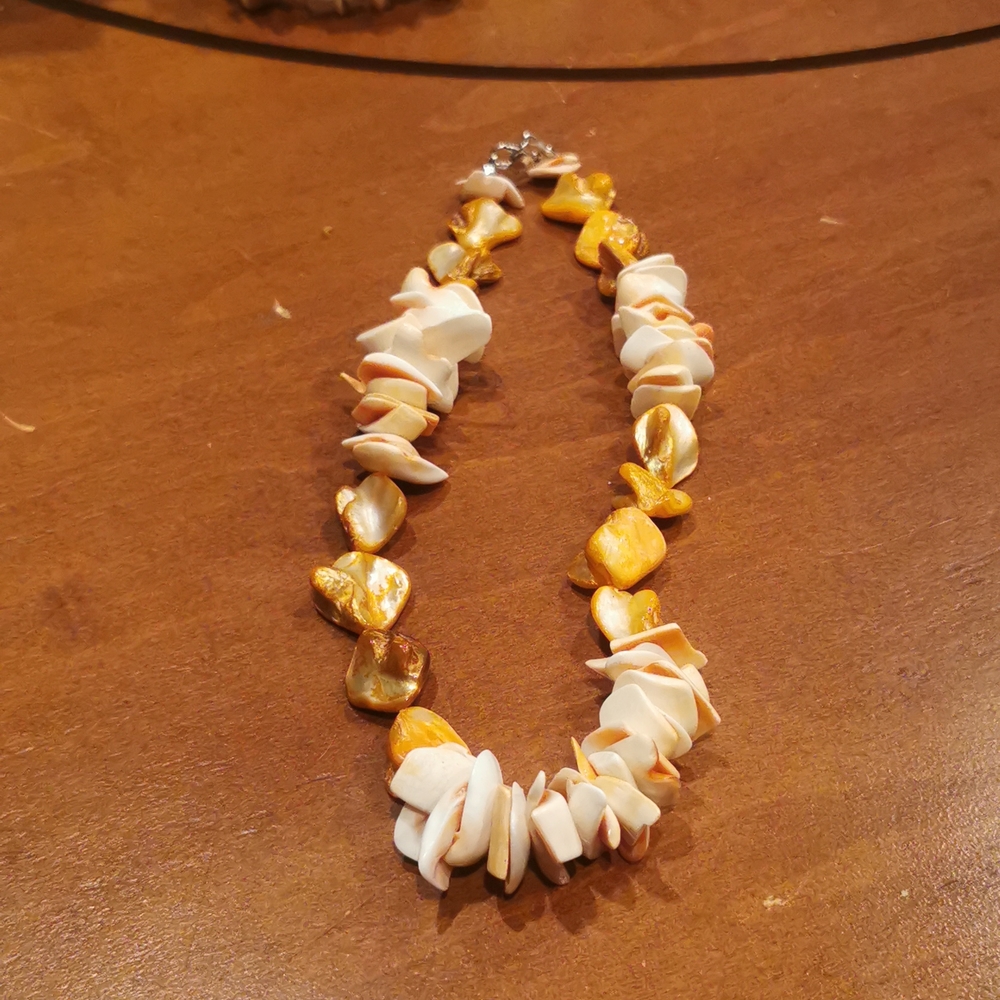 Pink Coral necklace and bracelet